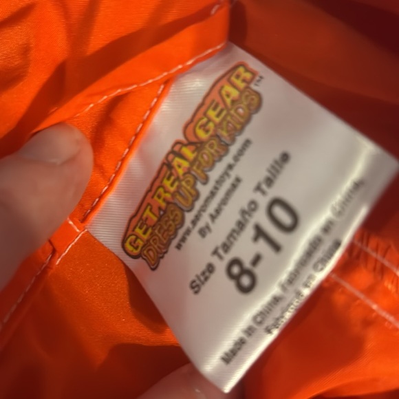 NASA Orange Astronaut Costume with Helmet - Picture 11 of 11